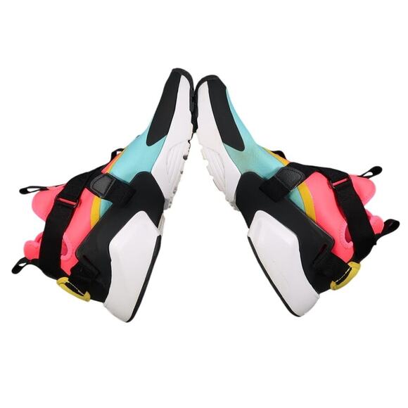 Nike Shoes Womens 12.5 Sneaker Air Huarache City Bleached Aqua 90s Running Sport - Picture 9 of 13